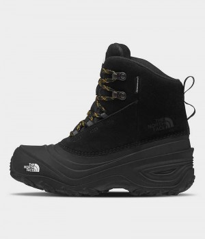 Botte Hiver The North Face Chilkat V Dentelle Imperméables Garcon Noir | FR PHELC