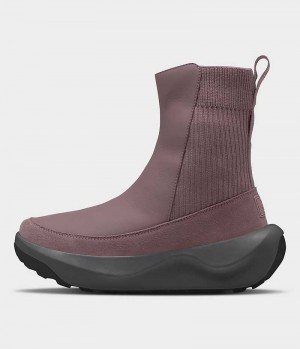 Botte Hiver The North Face Halseigh Knit Femme Fushia | PARIS VEOSA