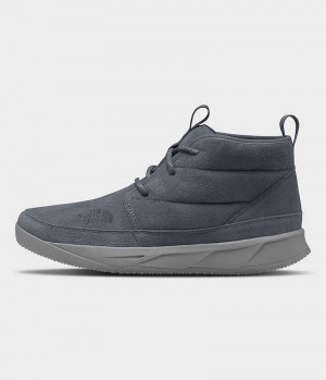 Botte Hiver The North Face NSE Chukkas Daim Homme Grise | FR JAWBP