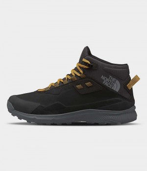 Botte Randonnée The North Face Cragstone Cuir Mid Imperméables Homme Noir | FRANCE MROYN