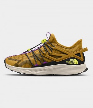 Chaussure Trail Running The North Face Oxeye Tech Femme Jaune Noir | FR IXNPB