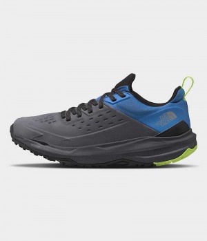 Chaussure de Randonnée The North Face VECTIV Exploris 2 FUTURELIGHT™ Cuir Homme Grise Bleu | FR PDQJG