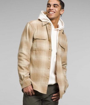 Chemise The North Face Arroyo Flannel Homme Kaki | PARIS SDLKE