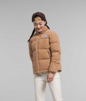 Doudoune The North Face 1996 Retro Nuptse Fille Kaki | PARIS KUGFJ