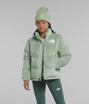 Doudoune The North Face 1996 Retro Nuptse Fille Menthe | FR GIJZV