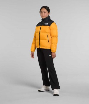 Doudoune The North Face 1996 Retro Nuptse Fille Doré | FRANCE KCNPF