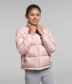 Doudoune The North Face 1996 Retro Nuptse Fille Rose | PARIS XNZVW