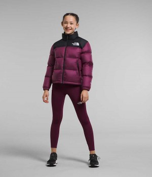 Doudoune The North Face 1996 Retro Nuptse Fille Bordeaux | FR KYJIL