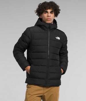 Doudoune The North Face Aconcagua 3 Hoodie Homme Noir | FR RSELT