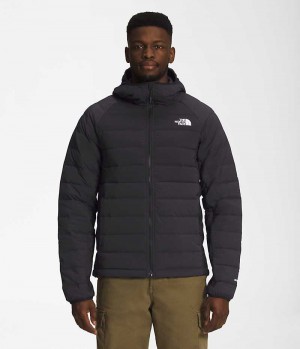 Doudoune The North Face Belleview Stretch Hoodie Homme Noir | FRANCE PHZQI