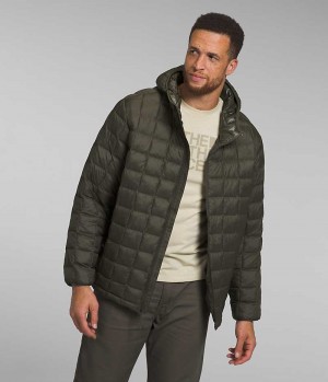 Doudoune The North Face Big ThermoBall™ Eco Hoodie 2.0 Homme Vert Olive | FR IZAMO