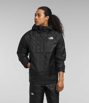 Doudoune The North Face Circaloft ¼-Zip Pullover Homme Noir | PARIS YIESQ