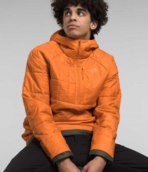 Doudoune The North Face Circaloft ¼-Zip Pullover Homme Orange | FR YGNCW