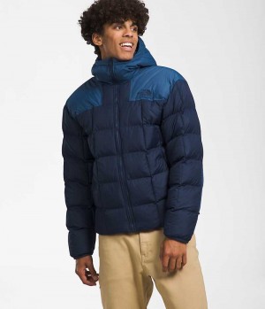 Doudoune The North Face Lhotse Reversible Hoodie Homme Bleu Marine | FR OJQXP