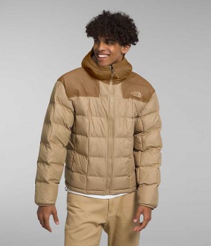 Doudoune The North Face Lhotse Reversible Hoodie Homme Kaki | FRANCE UTHOD