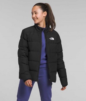 Doudoune The North Face Reversible North Fille Noir | FRANCE KZMQR