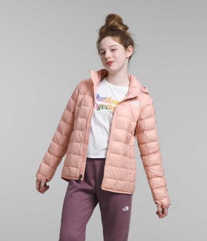 Doudoune The North Face ThermoBall™ Encapuchonné Fille Rose | FRANCE TDFYE