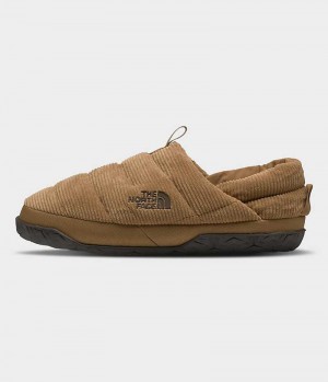 Mules The North Face Nuptse Corduroy Homme Marron | FR LBQSW