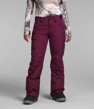 Pantalon Isolé The North Face Freedom Femme Bordeaux | PARIS TUEOL