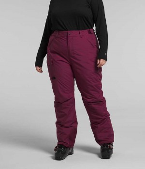 Pantalon Isolé The North Face Plus Freedom Femme Fushia | FR GUQRD