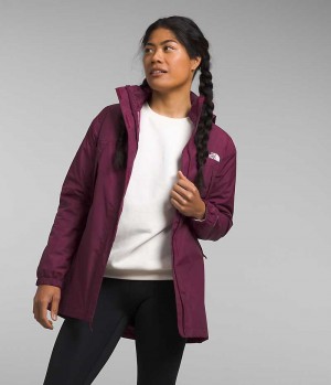 Parka The North Face Antora Femme Bordeaux | FRANCE EHNCM