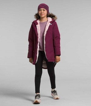 Parka The North Face Arctic Fille Bordeaux | FRANCE ZWTKY