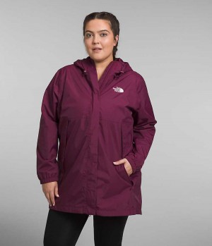 Parka The North Face Plus Antora Femme Fushia | FR WNZXJ