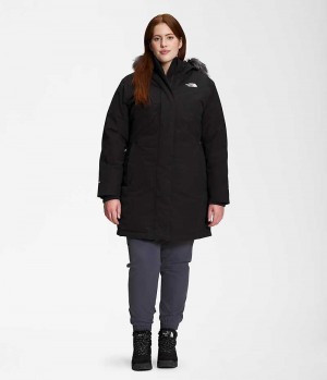 Parka The North Face Plus Arctic Femme Noir | PARIS TQYIF