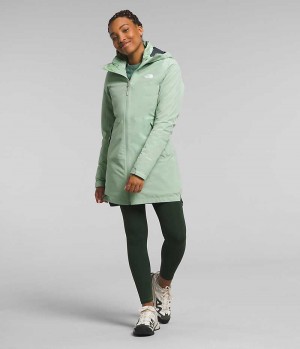 Parka The North Face ThermoBall™ Eco Triclimate® Femme Menthe | FR LVGFZ