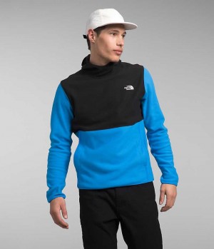 Pulls De Golf The North Face Alpine Polartec® 100 Homme Bleu Noir | FR THQPE