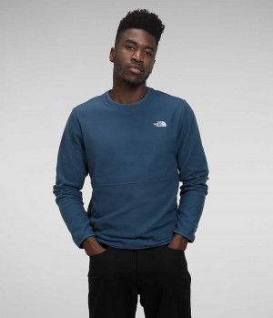 Pulls De Golf The North Face Alpine Polartec® 100 Crew Homme Bleu | PARIS MSNKL