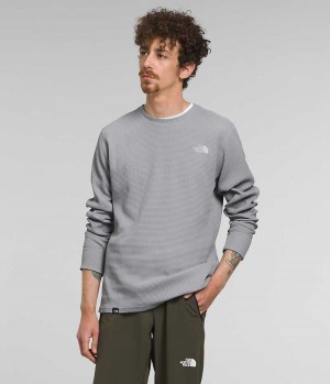 Pulls De Golf The North Face Canyon Fog Thermal Long Sleeve Homme Grise | FR YEXLV