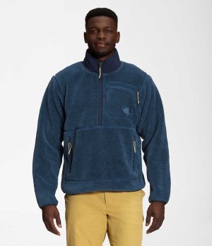 Pulls De Golf The North Face Extreme Pile Homme Bleu | PARIS DAWIJ