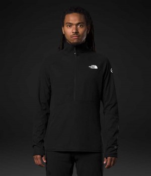 Pulls De Golf The North Face Summit Series FUTUREFLEECE™ LT ½-Zip Homme Noir | PARIS HFAOG