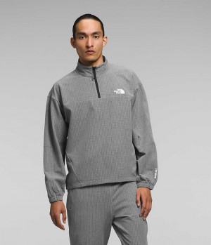 Pulls De Golf The North Face Tekware™ Grid ¼-Zip Homme Grise | PARIS JUIDH