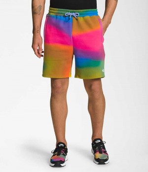 Short The North Face All Over Print Homme Multicolore | FRANCE FOMNJ