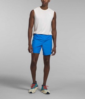 Short The North Face Limitless Run Homme Bleu | FR TYSPC