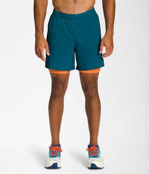 Short The North Face Sunriser 2-in-1 Homme Bleu | FR EPOWU