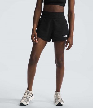 Short The North Face Tekware™ Grid Femme Noir | FRANCE MZKHR