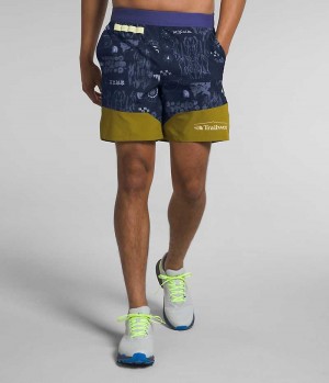 Short The North Face Trailwear OKT Trail Homme Bleu Marine | PARIS BZHFM