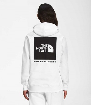 Sweat a Capuche The North Face Box NSE Pullover Femme Blanche | PARIS KPZLX