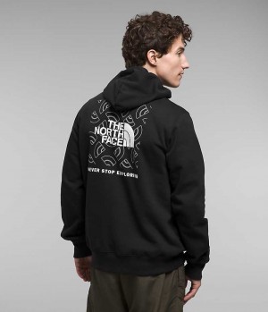 Sweat a Capuche The North Face Box NSE Pullover Homme Noir | FRANCE RUZNL