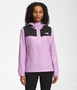 Veste Imperméable The North Face Antora Femme Lavande | FR UZMCT