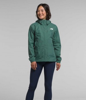 Veste Imperméable The North Face Antora Femme Vert | FR PBTSV