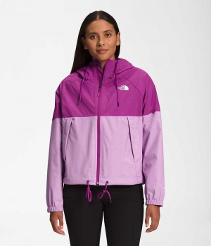 Veste Imperméable The North Face Antora Hoodie Femme Violette | FR QSNIJ