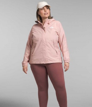 Veste Imperméable The North Face Plus Antora Femme Rose | FRANCE RLCNX