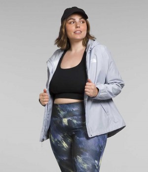 Veste Imperméable The North Face Plus Antora Femme Bleu Clair | FR GJUSD