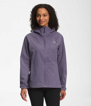 Veste Imperméable The North Face Valle Vista Stretch Femme Violette | FRANCE LPINR