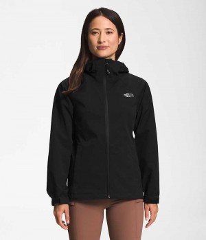 Veste Imperméable The North Face Valle Vista Stretch Femme Noir | PARIS DWUKH