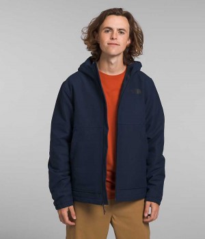 Veste Softshell The North Face Camden Thermal Hoodie Homme Bleu Marine | FRANCE DSLIV